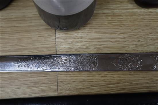 A Replica naval officers sword